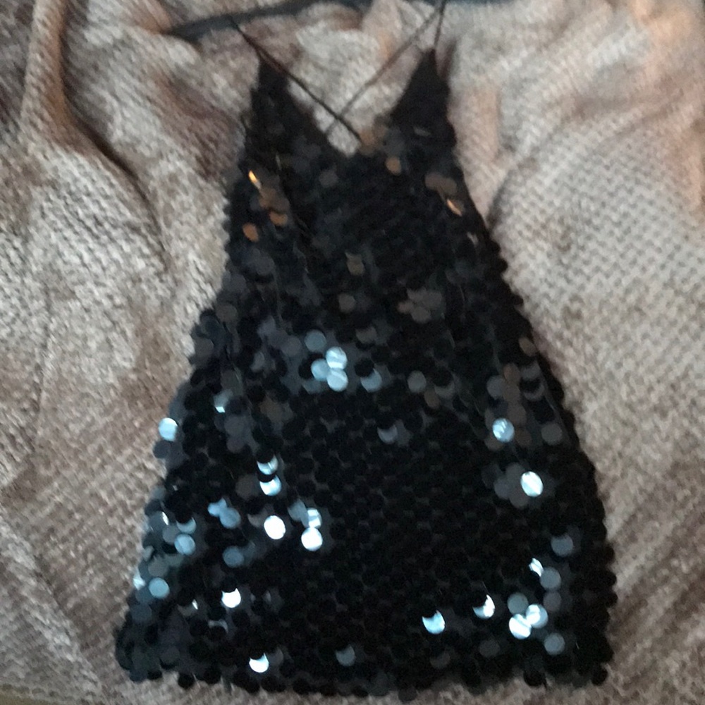 Sequence mini dress